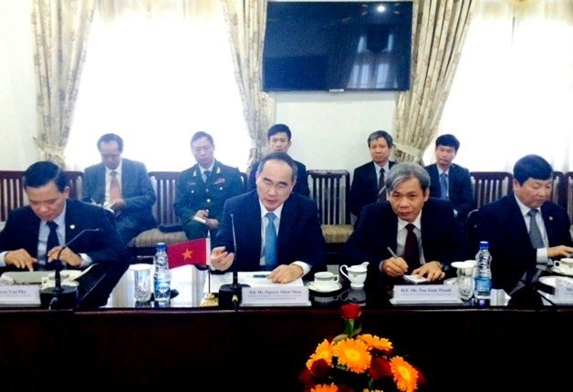 VFF President Nguyen Thien Nhan visits India - ảnh 1